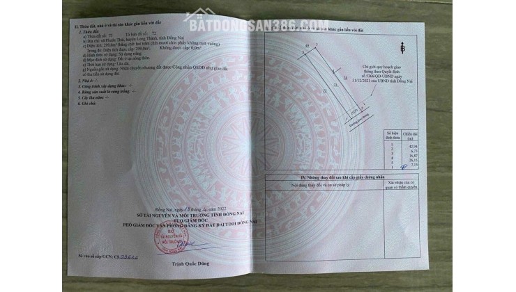 SỞ HỮU NGAY CĂN NHÀ ĐẸP - GIÁ ƯU ĐÃI tại xã Phước Thái, huyện Long Thành, tỉnh Đồng Nai