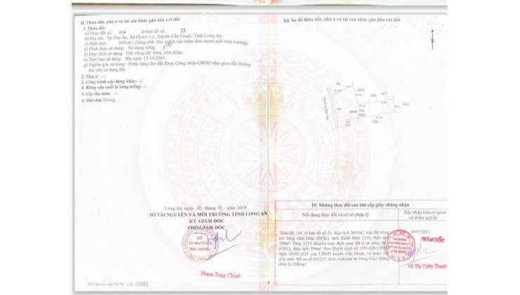 ĐẤT ĐẸP - ĐẦU TƯ SINH LỜI - Cần Bán Gấp Lô Đất Tiềm Năng Xã Phước Lý, Cần Giuộc, Long An