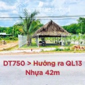 CƠ HỘI SỞ HỮU ĐẤT MẶT TIỀN ĐƯỜNG DT750 – LONG HÒA, DẦU TIẾNG!