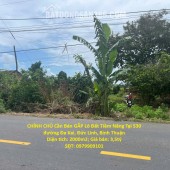 CHÍNH CHỦ Cần Bán GẤP Lô Đất Tiềm Năng Tại 530 đường Đa Kai, Đức Linh, Bình Thuận