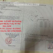 ĐẤT ĐẸP  - GIÁ ĐẦU TƯ –CẦN BÁN NHANH  2 LÔ ĐẤT TẠI Phường Long Thạnh Mỹ (Q. 9 cũ), TP. Thủ Đức, HCM