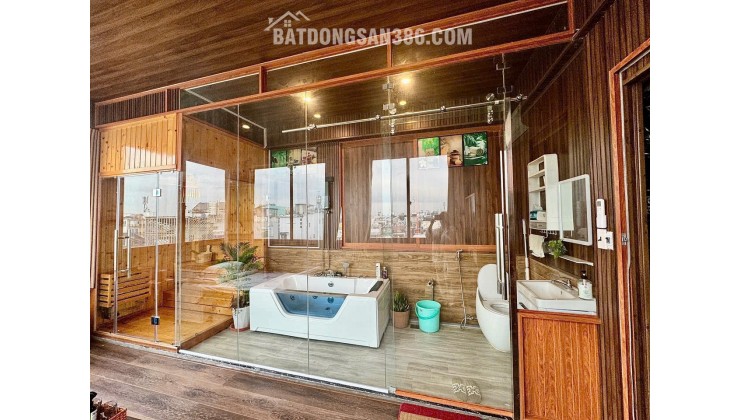 BIỆT THỰ LÊ VĂN THỌ P9 GÒ VẤP 6 TẦNG THANG MÁY FULL NỘI THẤT GỖ CAO CẤP 80m² GIÁ 12.8 T TL