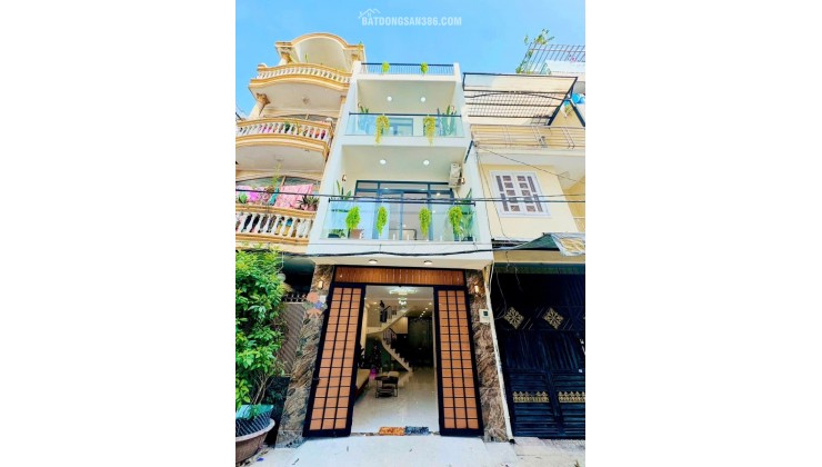 Bán nhà Tô Hiệu, Hẻm 6m ô tô đỗ cửa, Hẻm thông, (4x13.3) 3 tầng mới, Chỉ 8tỷ nhỉnh xíu