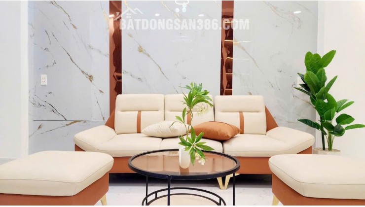 Bán nhà Tô Hiệu, Hẻm 6m ô tô đỗ cửa, Hẻm thông, (4x13.3) 3 tầng mới, Chỉ 8tỷ nhỉnh xíu