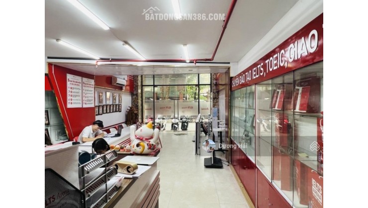 MẶT PHỐ DƯƠNG KHUÊ CẦU GIẤY - VỈA HÈ Ô TÔ HAI CHIỀU - DÒNG TIỀN 75TR/TH- 9 TẦNG THANG MÁY