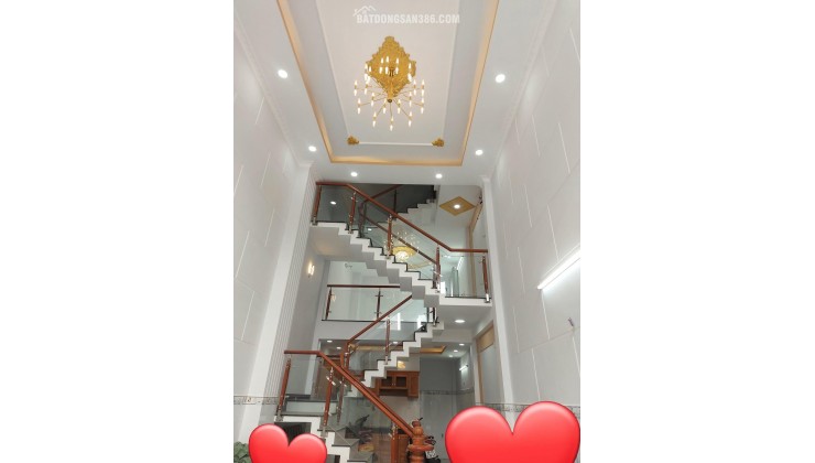 Bán nhà hẻm 5m đường 18B, phường Bình Hưng Hòa A, quận Bình Tân, 3 lầu, 5.6 TL