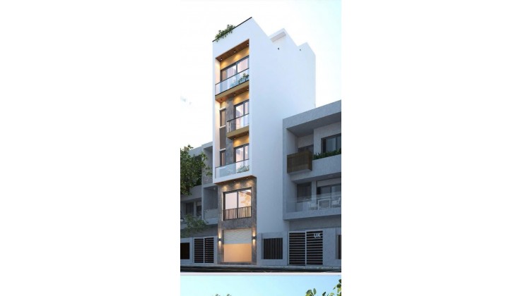 BÁN NHÀ VÕ CHÍ CÔNG- Ô TÔ- thang máy ở ngay -65M 5 TẦNG 14.3 TỶ