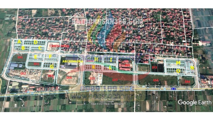 165m khu đô thị cổ dương