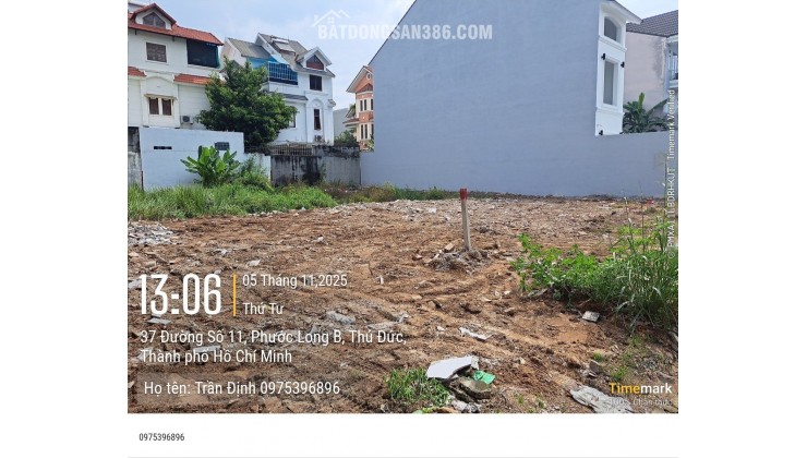 Bán Đất 200m2 - Ngay Global City - NỘI KHU KHANG ĐIỀN - PHƯỚC LONG B -Q9 Giá 17ty 900