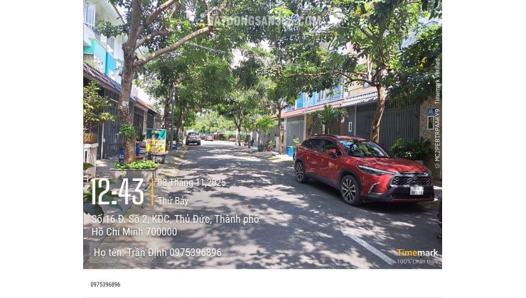 Nhà 4 tầng Ngay Đường Làng Tăng Phú – 3 bước tới Cao đẳng Công Thương. Q9 - 16 tỷ