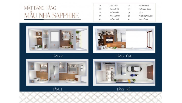 Nhà phố compound Pearl Riverside Phú Định – cách Đại lộ Võ Văn Kiệt chỉ 250m, phường 16, quận 8