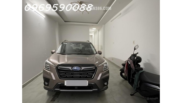 2 tầng: 4x15 nở hậu, 1 sẹt Thoại Ngọc Hầu (hẻm 8m, 2 xe tải tránh, cách sân bay 6km) ôtô ngủ trong