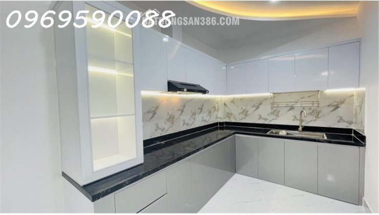 Nhà mới ờ ngay Tân Kỳ Tân Quý, Tân Phú. 58m2 ngang 4.3m nở hậu 6m6 giá 5 tỷxx