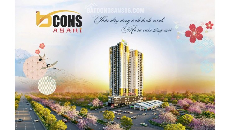 Căn hộ Bcons tpHCM 2 tỷ 4 căn 2 phòng ngủ  liên hệ