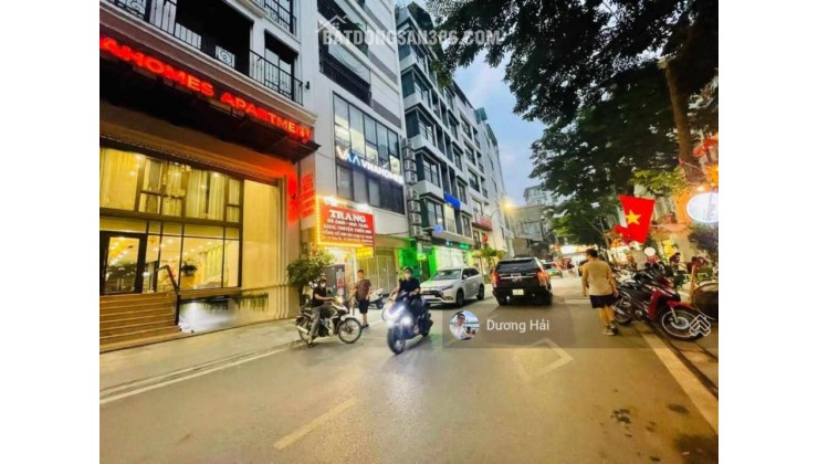 Bán nhà mặt phố phường Nghĩa Đô Cầu Giấy - 100m MT 6m - lô góc hai mặt ô tô kinh doanh vỉa hè