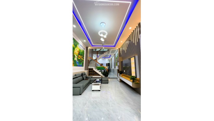 Bán nhà 3 tầng 4x16 mặt tiền Đinh Đức Thiện giá 2 tỷ 350tr còn thương lượng