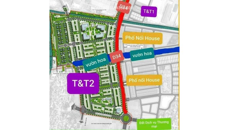Bán đất đô thị Phố Nối House, Yên Mỹ, Hưng Yên.