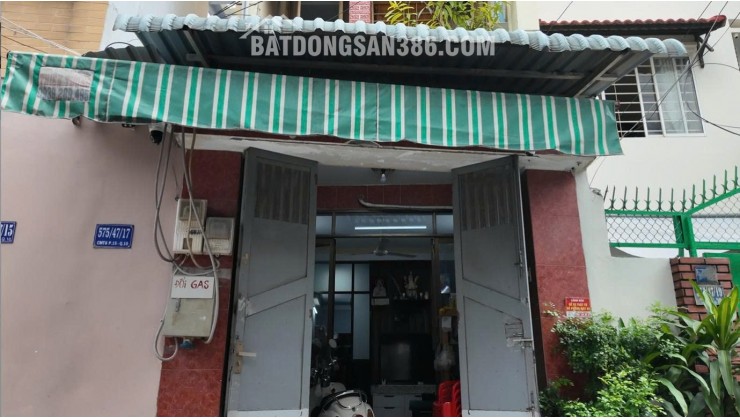 BÁN NHÀ RIÊNG HXH 8M – CMT8, Q.10 – CN: 56,1m², nở hậu 4,05m – 3 TẦNG  – GIÁ CHỈ 11 TỶ