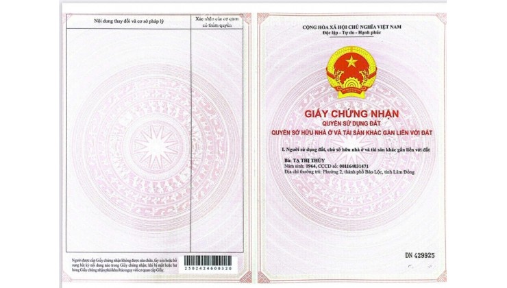 NHANH TAY SỞ HỮU NGAY LÔ ĐẤT ĐẸP CHÍNH CHỦ - GIÁ TỐT -  Vị Trí Huyện Di Linh, Tỉnh Lâm Đồng