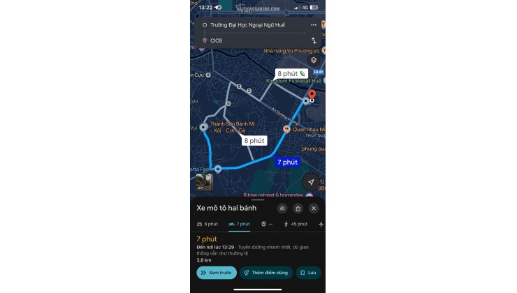 HOT HOT - CẦN BÁN LÔ ĐẤT CIC8 TẠI CIC8, phường Thanh Thuỷ, Thành phố Huế.