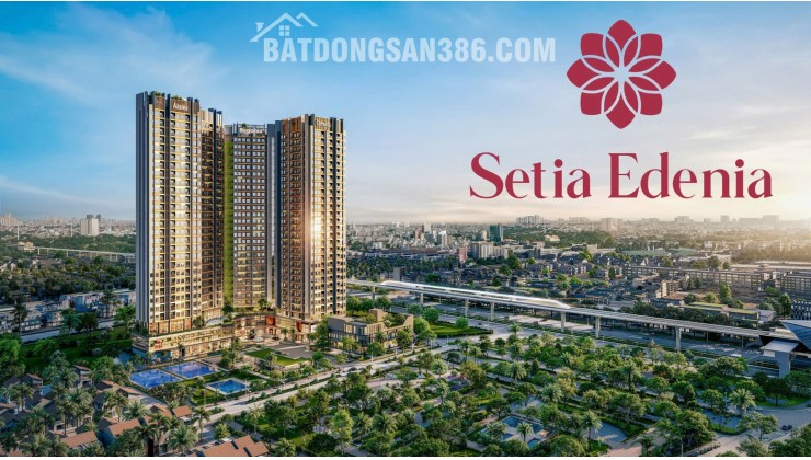 Setia Edenia - khu đô thị Eco Xuân, căn hộ 2PN giá 3 tỷ, thanh toán 15tr/tháng
