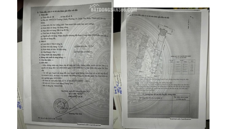 CẦN BÁN GẤP nhà khu phân lô phường 14, Tân Bình, Hồ Chí Minh