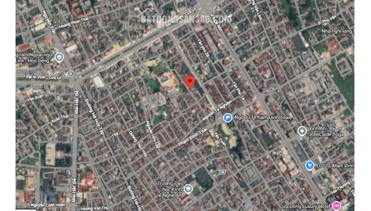 HOT HOT - CẦN BÁN  NHANH  LÔ ĐẤT  TẠI Phạm Đình Toái, Xã Nghi Phú, Thành phố Vinh, Nghệ An