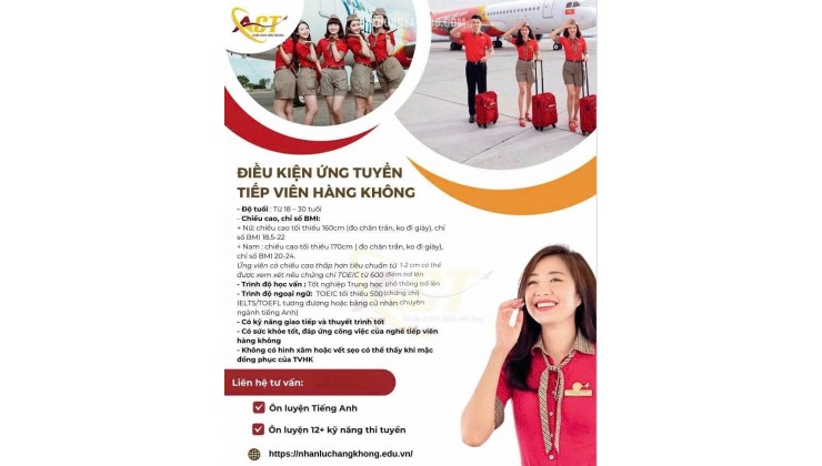 THÔNG BÁO TUYỂN DỤNG NHÂN VIÊN CHĂM SÓC KHÁCH HÀNG TẠI Việt Nam Airlines Hà Nội