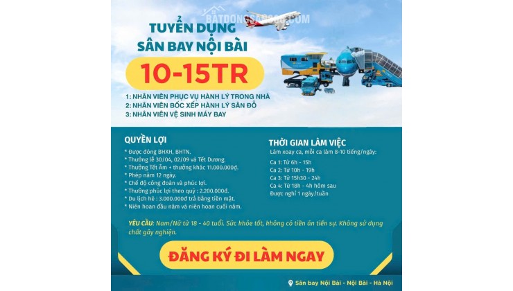 THÔNG BÁO TUYỂN DỤNG NHÂN VIÊN CHĂM SÓC KHÁCH HÀNG TẠI Việt Nam Airlines Hà Nội