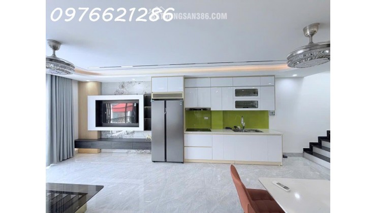  Bán nhà LÕI NGỌC THỤY – 48m² – MT 4.6m – 6 tầng – Thang máy – Full nội thất – Ô tô vào nhà – Gần công viên – Cạnh trường – Giá 15,x tỷ