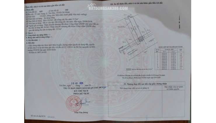 ĐẤT ĐẸP - GIÁ TỐT - Bán 2 Lô Đất Tiềm Năng Đường số 8, phường Linh Trung, Thủ Đức, HCM