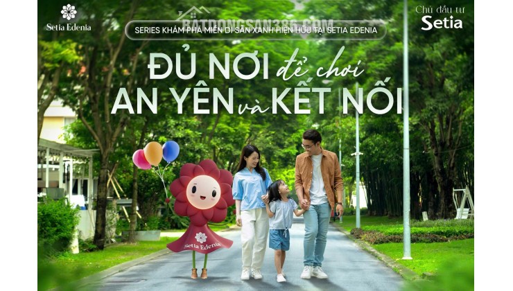 Setia Edenia - khu đô thị Eco Xuân, căn hộ 2PN giá 3 tỷ, thanh toán 15tr/tháng