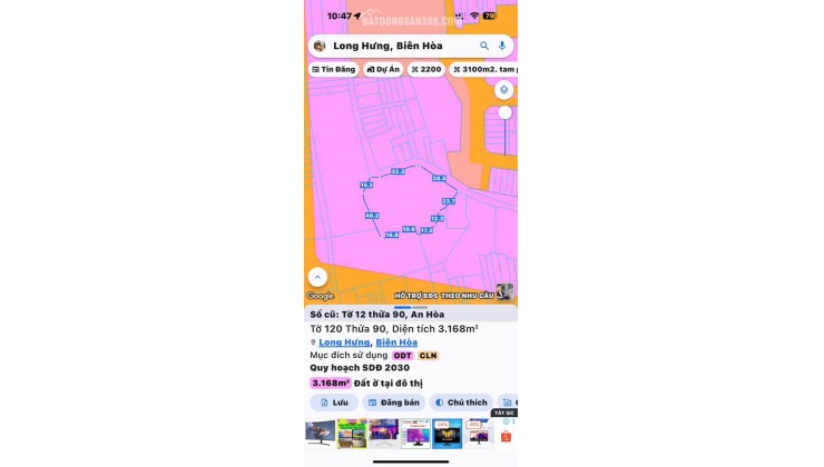 Bán đất 1 sẹt đường QL 51-Tại Long Hưng - Đồng Nai. 0909808615