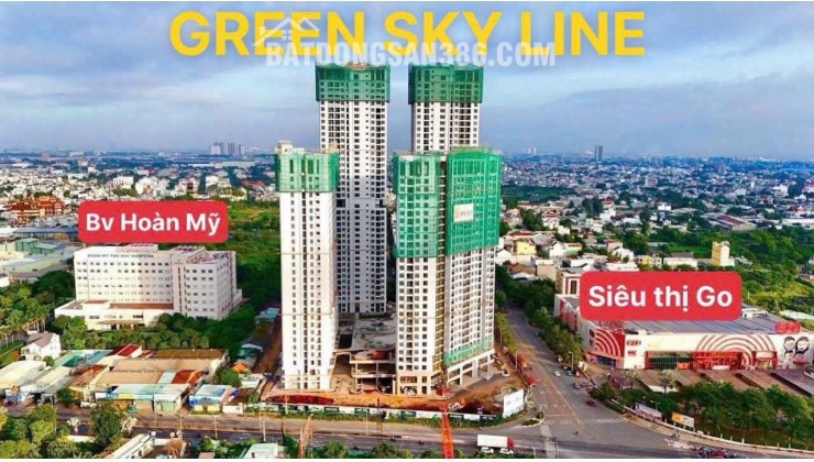 Green Skyline vị trí kim cương: Mặt tiền ngã tư chính GS01 QL1K ,GO Dĩ An