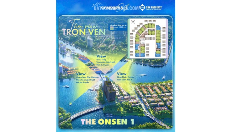   The Onsen – Căn hộ khoáng nóng tiên phong tại Nha Trang Do Sun Group làm Chủ đầu tư