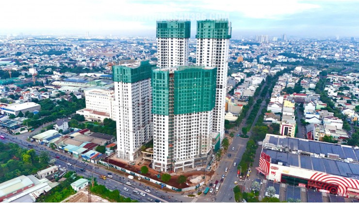 Green Skyline vị trí kim cương: Mặt tiền ngã tư chính GS01 QL1K ,GO Dĩ An