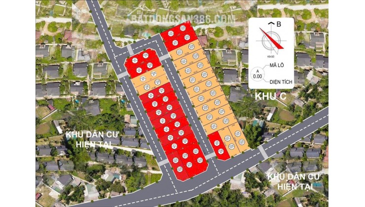 CẦN BÁN GẤP - LÔ ĐẤT 2 MẶT TIỀN ĐẸP NHẤT KHU VỰC CỔ ĐÔNG - HÒA LẠC chưa tới 2 tỷ