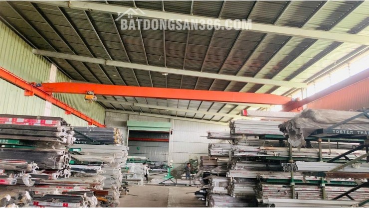 XT640 cho thuê xưởng sản xuất khung thép tiền chế, phù hợp SX cơ khí chế tạo máy