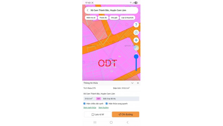 ĐẤT ĐẸP - GIÁ ĐẦU TƯ  - Cần Bán Lô Đất Tại Xã Cam Thành Bắc, Cam Lâm, Khánh Hòa