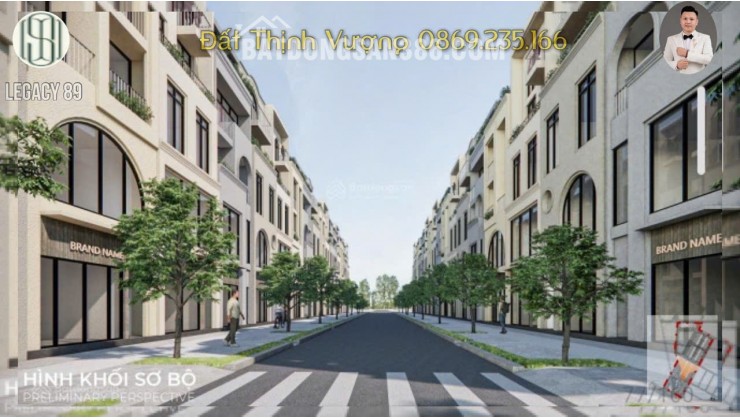 Nhận booking LEGACY 89 ( CĐT Hưng Hải ) địa chỉ Đắc Địa Nhất Phường Mỹ Hào, Hưng Yên