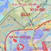 CẦN BÁN GẤP - LÔ ĐẤT 2 MẶT TIỀN ĐẸP NHẤT KHU VỰC CỔ ĐÔNG - HÒA LẠC chưa tới 2 tỷ