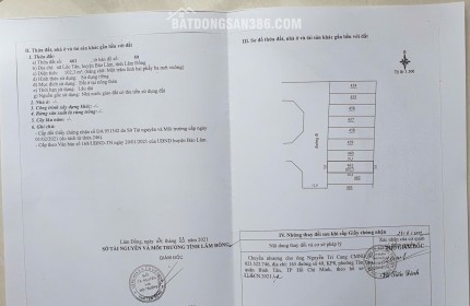 LÔ ĐẤT 102M² FULL THỔ CƯ – HẠ TẦNG HOÀN CHỈNH, TRUNG TÂM BẢO LỘC