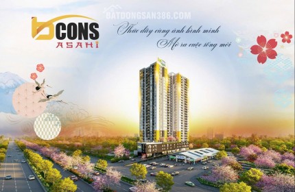 Căn hộ Bcons tpHCM 2 tỷ 4 căn 2 phòng ngủ  liên hệ