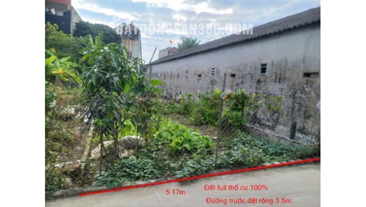 BÁN 115M2 FULL THỔ CƯ Ở XÃ TIỀN PHONG - MÊ LINH - HÀ NỘI