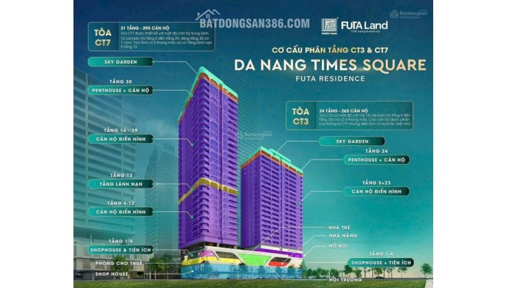 độc quyền căn 04 trực diện biển Mỹ Khê căn hộ Time Square,giá gốc từ CDT siêu lợi nhuận