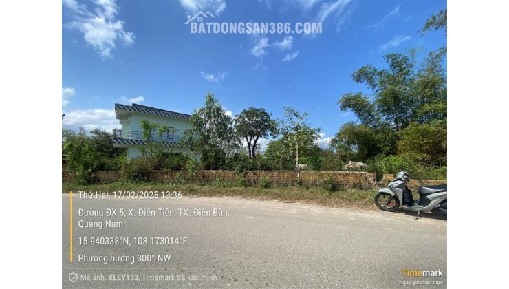 Bán đất thôn 2 Thái Sơn, phường Điện Bàn Bắc, TP Đà Nẵng.