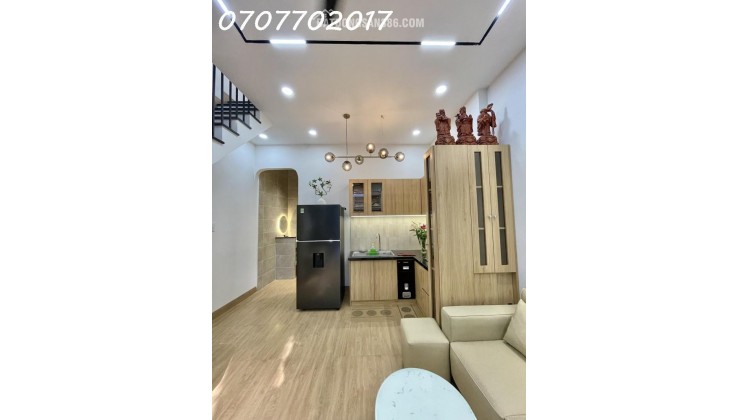 Nhà mới đón Tết full nội thất hẻm 4m TSN TPhú 32m2, 2 tầng 3PN Giá chỉ 5 tỷxx