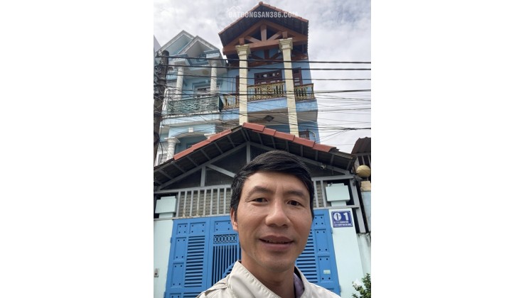 BÁN NHÀ MẶT TIỀN HIỆP THÀNH – 3 TẦNG BTCT - 80M² (4x20) - SÁT HƯƠNG LỘ 80B - HIỆP THÀNH, QUẬN 12.