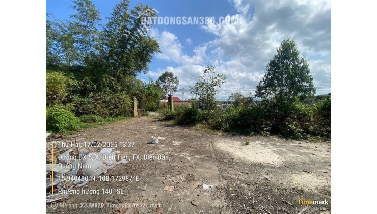 Bán đất thôn 2 Thái Sơn, phường Điện Bàn Bắc, TP Đà Nẵng.