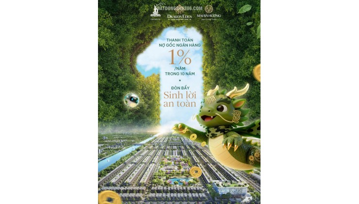 Booking đất dự án Mai Bá Hương Dragon Edern giá tốt nhất lô đẹp